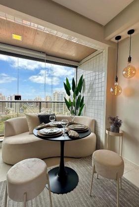 (1305) Studio moderno e aconchegante no Calhau