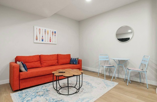 1BR Lower Level Suite with Secure Entry & Laundry