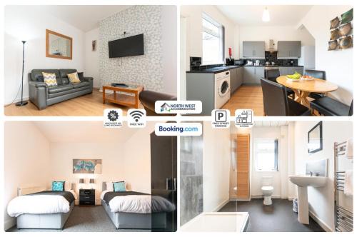 2-Bedroom Contractor Stay with Fully Equipped Kitchen, Wi-Fi & Parking