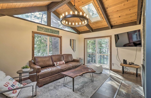 2 Mi to Beach: Incline Village Cabin w/Patio!