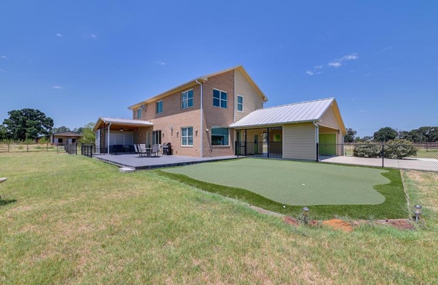 26-Acre Pilot Point Ranch Home with Pool and Mini Golf
