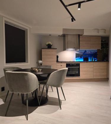 28 sqm studio apartment in the heart of Leirvik