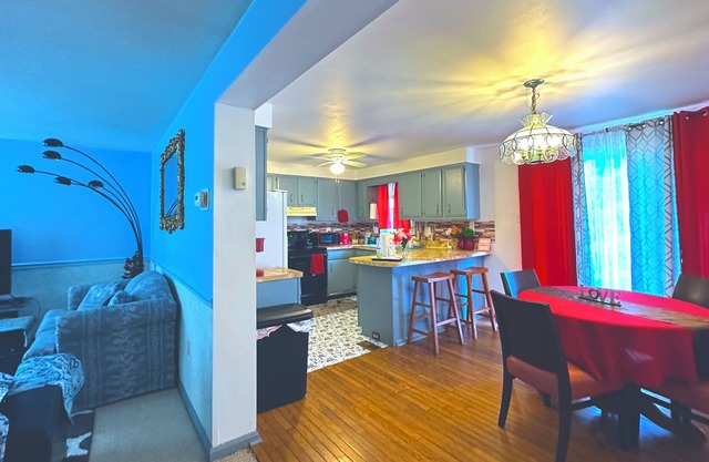 3 Bed Rooms, 4 Beds, 2 Baths, Lovely Family Home with Basement & BBQ on deck!