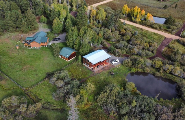 3 Cabins, 2 Acres, Private Pond, Walk to Restaurants, 4 Separate Sleeping Units