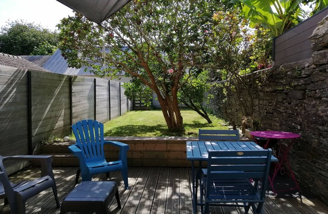 31m2 apartment with terrace in Equeudreville Hainneville near Naval Group
