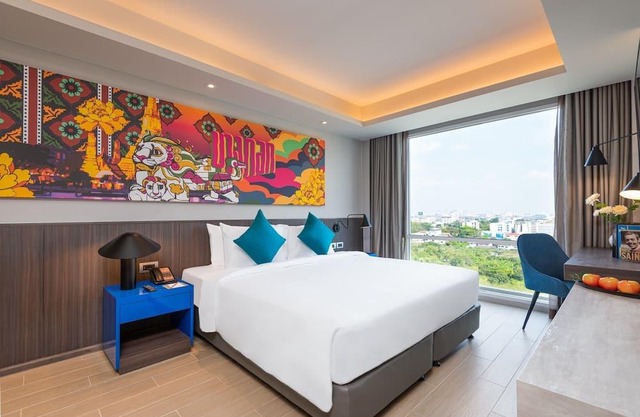 35sqm Maitria Hotel Rama 9 Bangkok Grand Deluxe Room Garden View