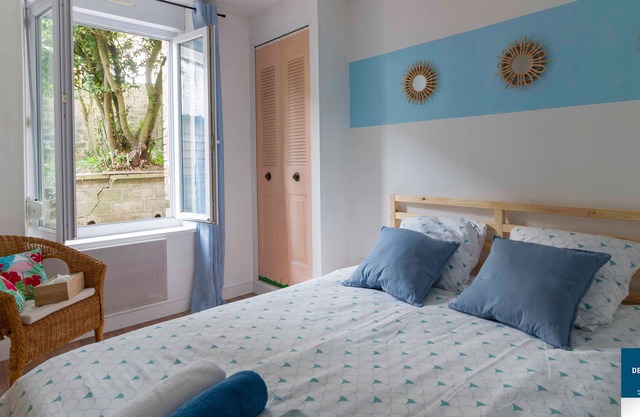 39m² in a quiet area near train station and shops