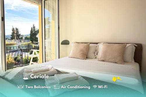 5 minuti dal mare - Relax con Fresco Balcone