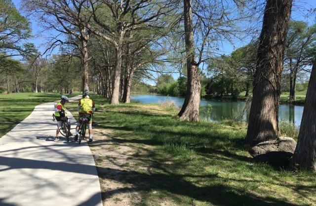 A Charming 2/1.5 cottage on the Kerrville RiverTrail near all town amenities.