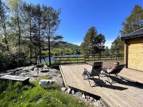A cottage by the forest with a sea view !