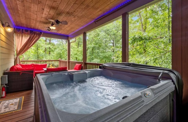 A cozy cottage in the mountains, equipped with BBQ tools and a custom smokehouse