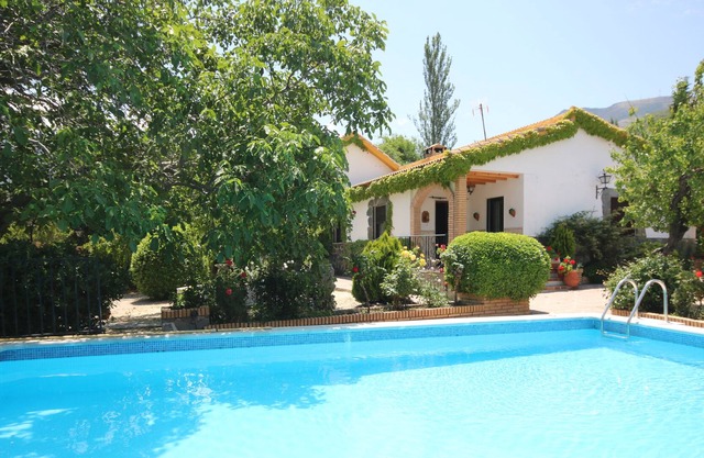 A delightful property surrounded by a cherry orchard and private swimming pool