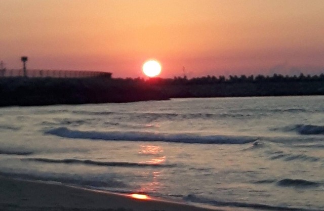 A few dozen meters from the beach, bright apartment with sea and park views.