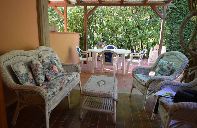 A few steps from the beach