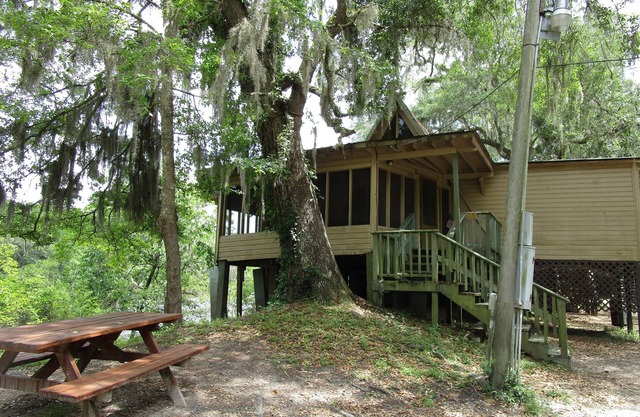 A-frame on the Suwannee River Rendezvous