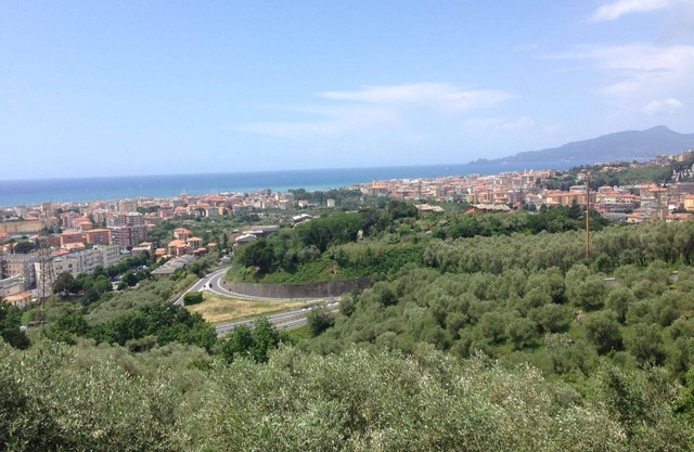 A stone's throw from the sea