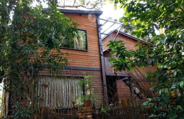 A tree house 4 big rooms