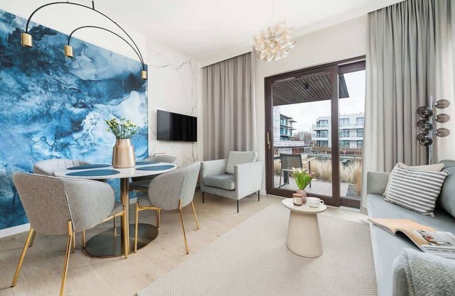 A unique stay in a modern seaside marina