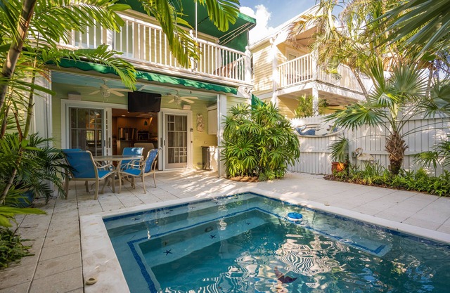 A Wave From It All at The Truman Annex in Key West