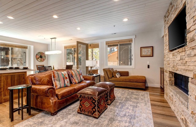 Abode at Black Bear #152 | Bright Family Condo in Heart of DV's Silver Lake Village, Private Hot Tub