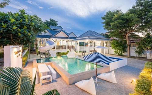 About A Beach Pool Villa Bangsaray