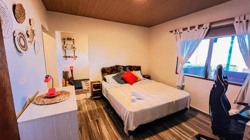 Acogedor estudio frente al mar con aire acondicionado