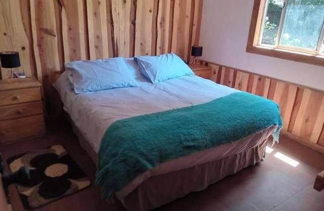 Acogedora cabaña con terraza en Pucón