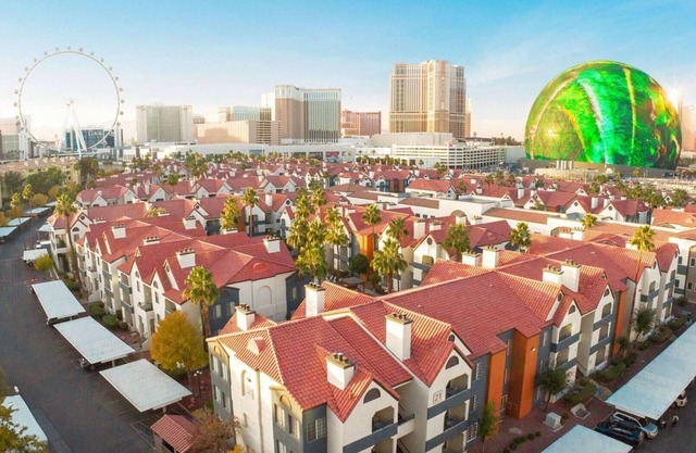 Adjacent to the Sphere- Just Off the Las Vegas Strip-Desert Club Resort- 2 Bd.