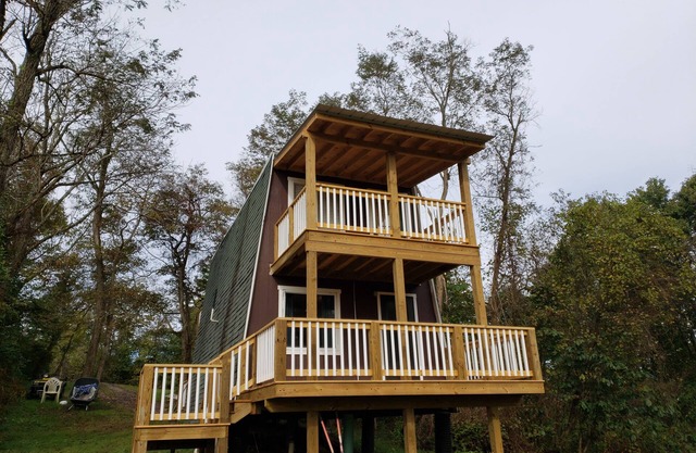 Aframe cabin in the woods #2