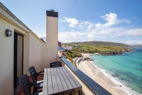 AG Piso Dúplex A Terraciña de Malpica 1ª línea mar