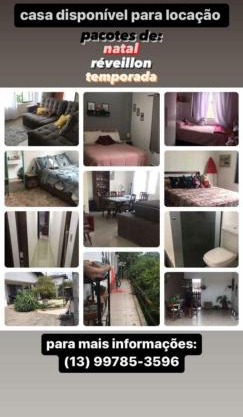 Aluguel casa temporada Guarujá