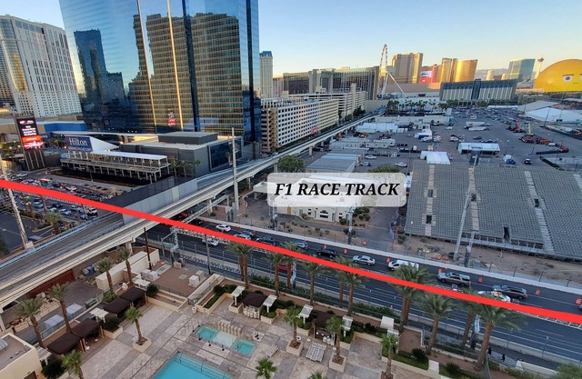 AMAZING! F1 & STRIP View-MGM Balcony 1 Bedroom 2Bath FREE VALET! NO RESORT FEES