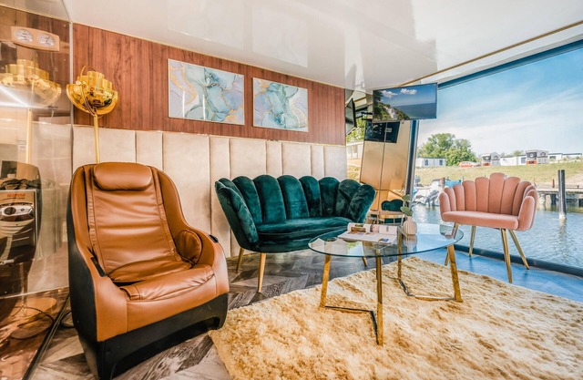 Amazing ship in Sagard with sauna