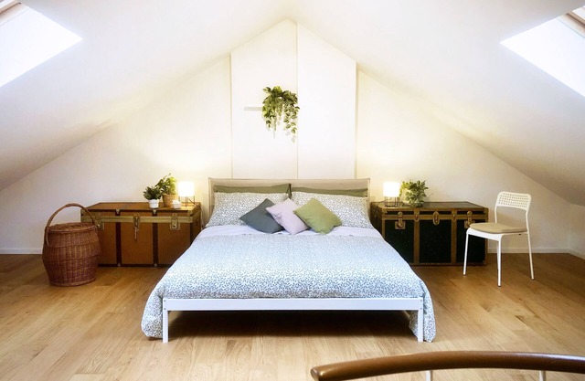 An exclusive terraced house in a very central position, 600 meters from the sea.