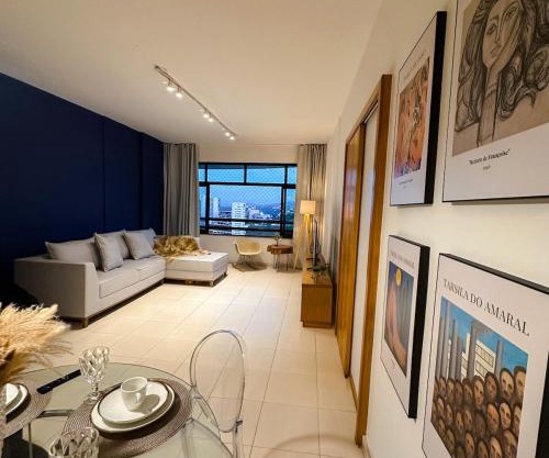 Apê Turquesa I Vista incrível Vila da Serra MaterDei Biocor Nova Lima