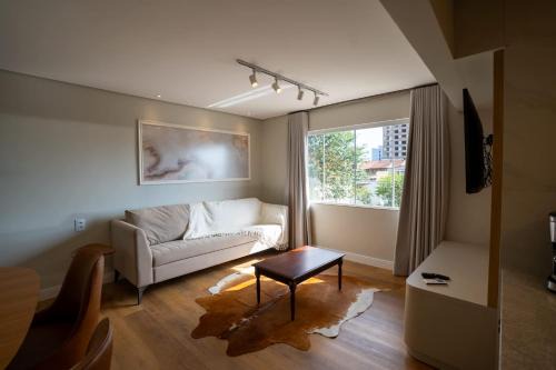 Ap de novela no centro da cidade com garagem