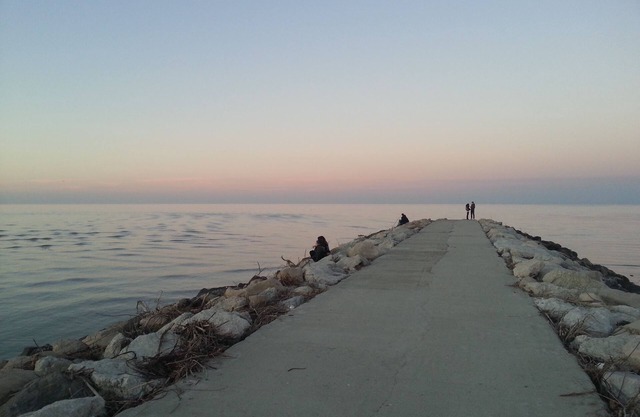 Apartament on the Beach with big Balcony"Seaview",hosting up to 7Guests inRimini