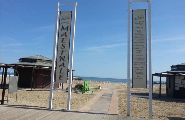 Apartament on the beach for 7 Persons with big balcony "seaview"