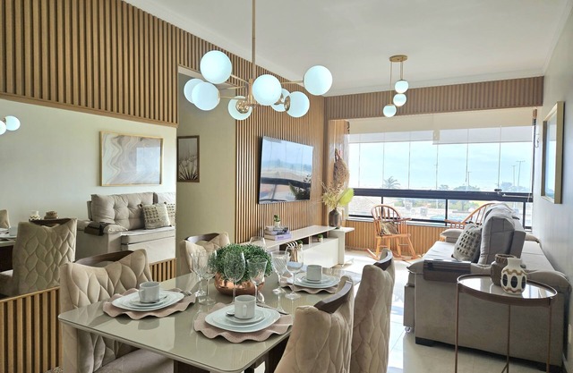 Apartamento Acochegante 2/4 com Vista Mar em Aracaju