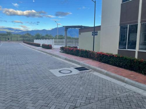 Apartamento Amoblado primer piso, 2 habitaciones, aire acondicionado, conjunto residencial GOYA