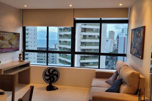Apartamento com vista para o Mar e Piscina na cobertura