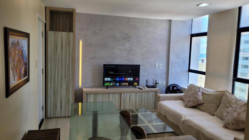 Apartamento com vista para o mar e Piscina na cobertura