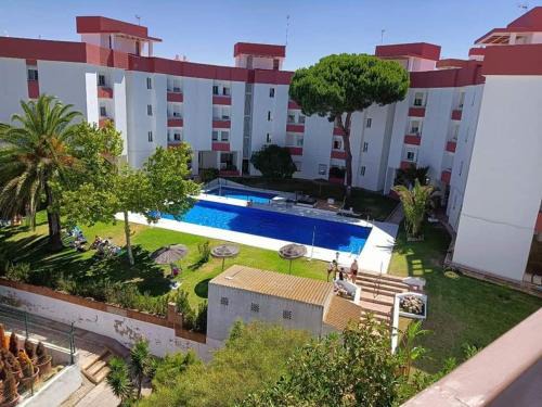 Apartamento con piscina