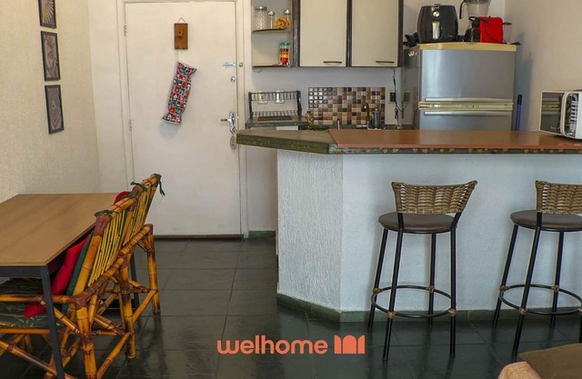 Apartamento em São Vicente poucos metros da praia