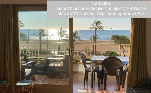 Apartamento en la playa Arensol Cullera