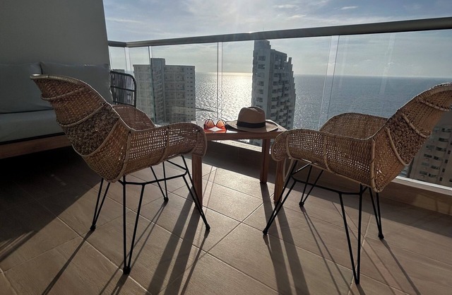 Apartamento frente al mar en Cartagena cerca a la Ciudad Amurallada