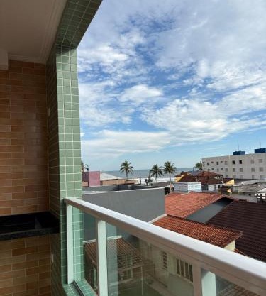 Apartamento no centro com vista para o mar