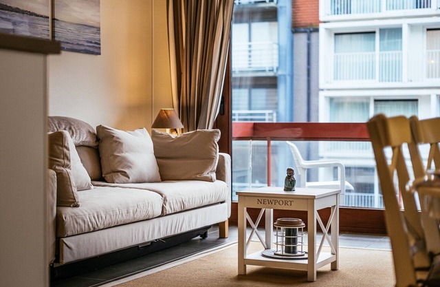 Apartment in St. Idesbald with Sea Views