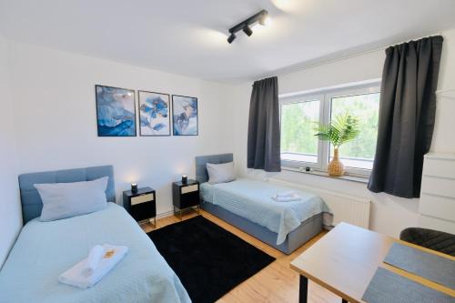 Apartment Pietsch - 6 Personen-3 Schlafzimmer- Boxspringbetten- Smart TV- Balkon- Zentral