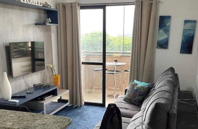 Apartment with air-conditioned barbecue balcony